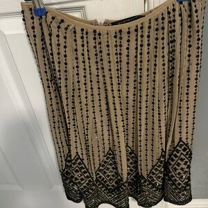 Elite Tahari sequined skirt